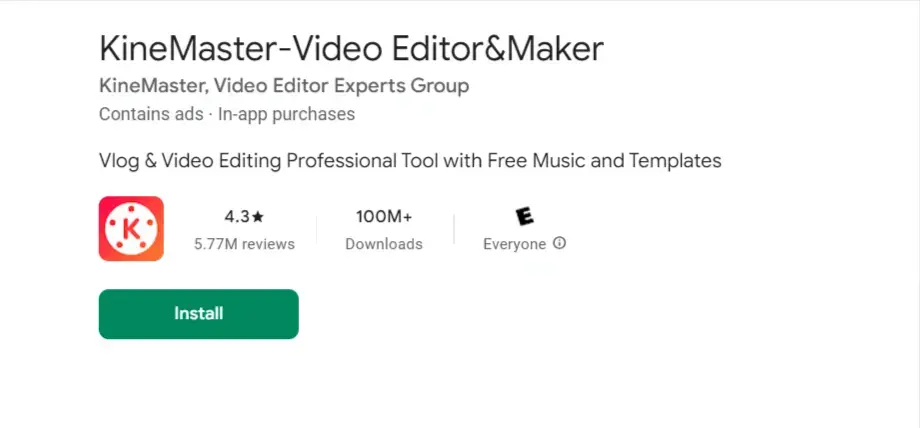 kineMaster app