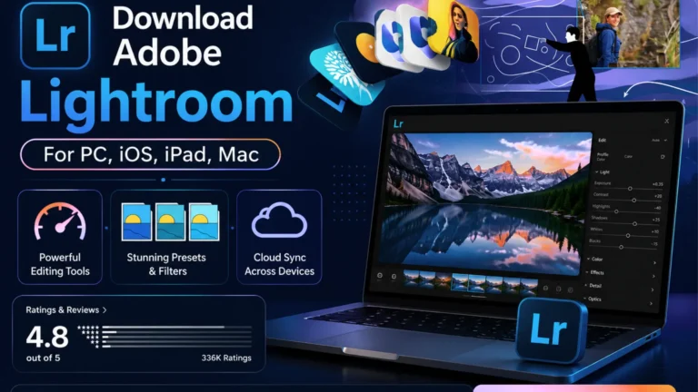 Adobe Lightroom Latest version For iPhone, iPad, iOS, Mac-Download